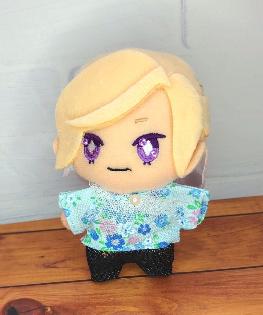 おしゃれシャツ+デニムパンツセット②