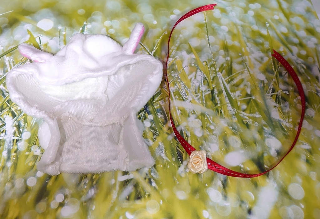 ヤギ風パーカー(白)