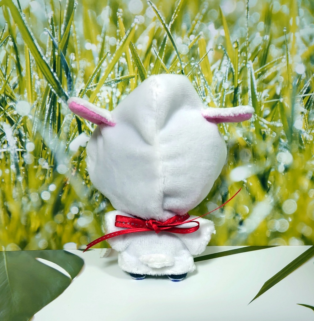 ヤギ風パーカー(白)