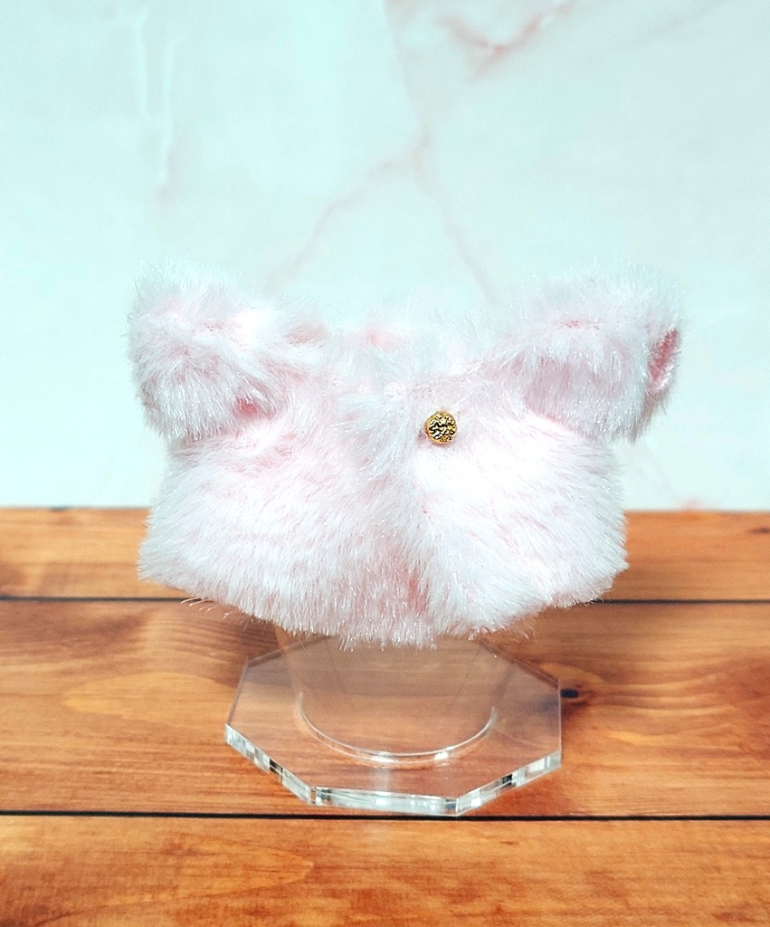 デコって！モフモフコート【ピンク】