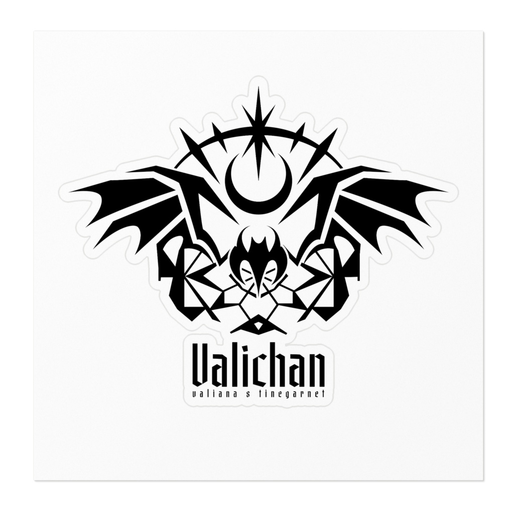 【恒常】シンボルロゴダイカットステッカー(1種)