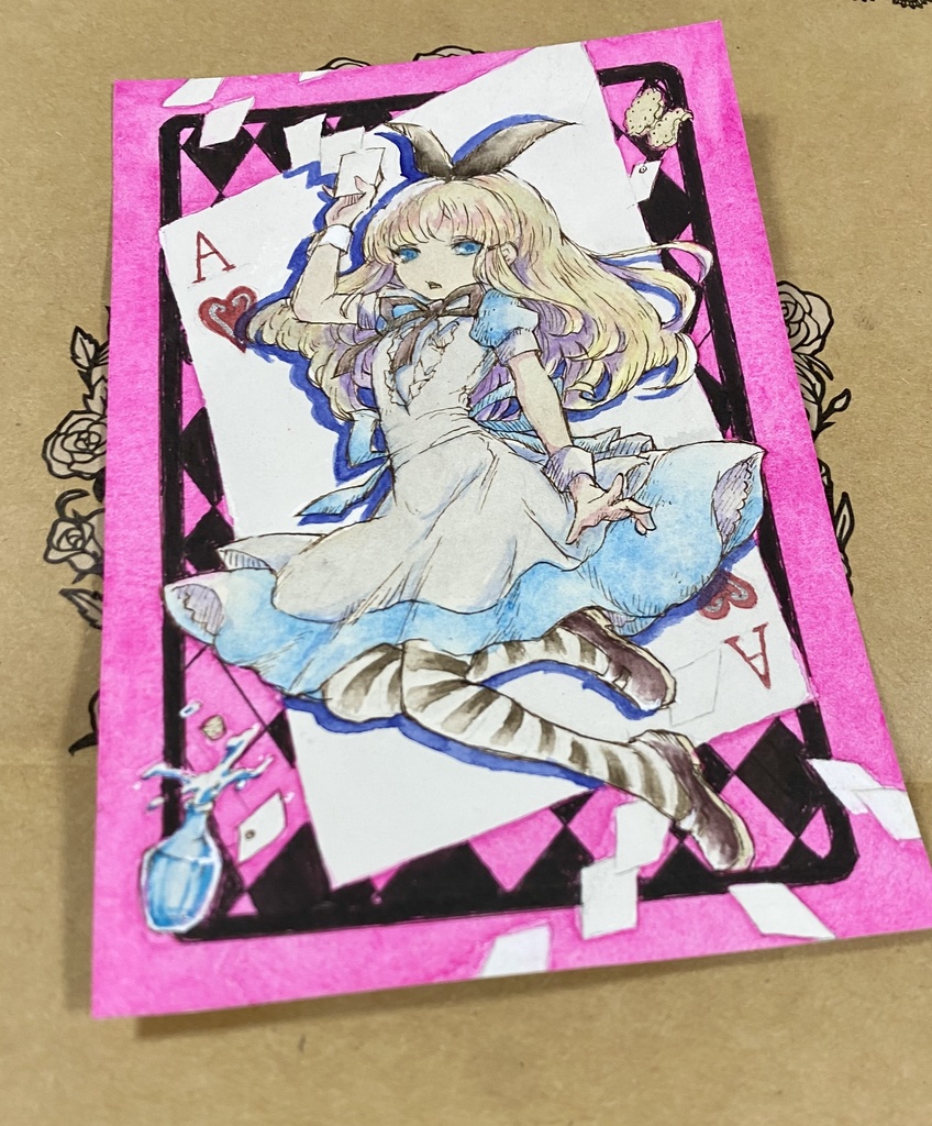 【原画】アリス　ハートのA