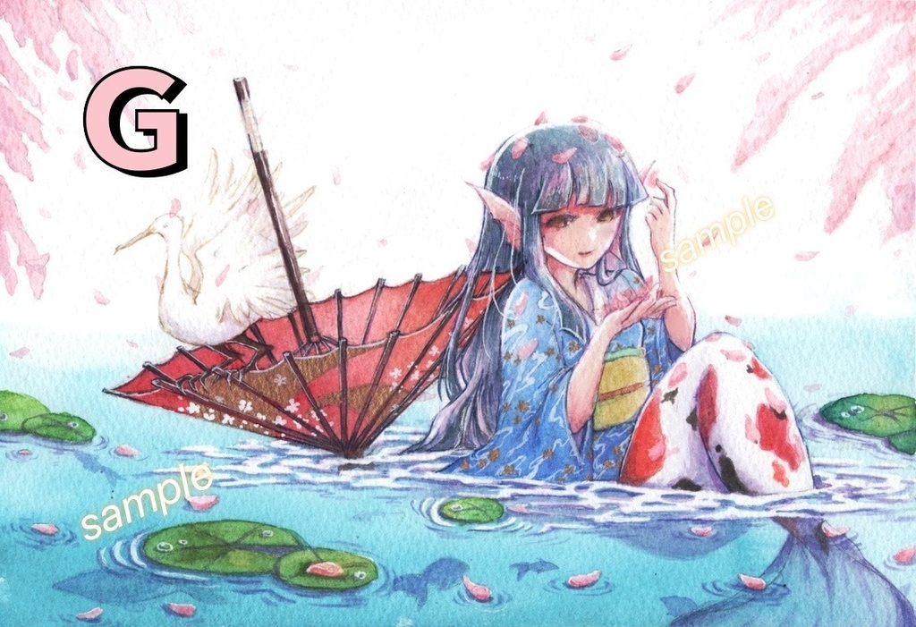 【原画】人魚シリーズ