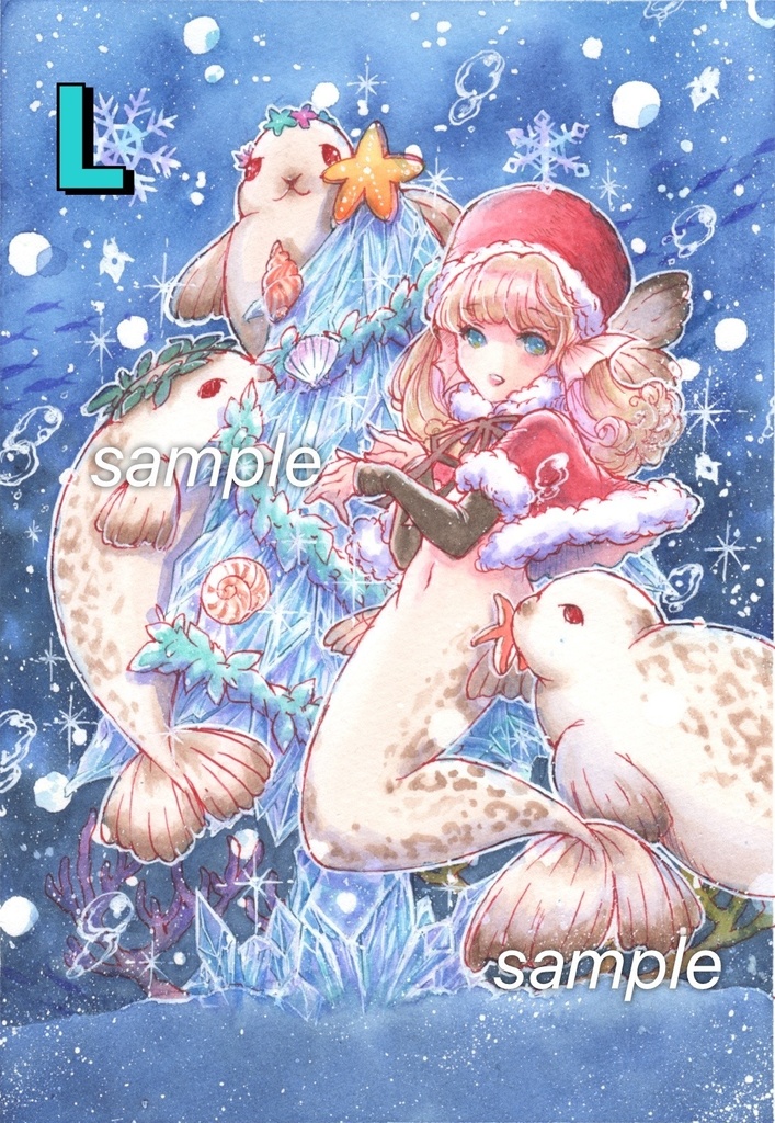 【原画】人魚シリーズ