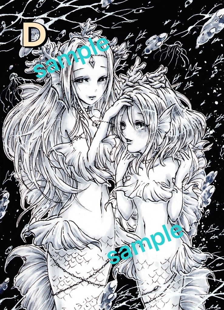 【原画】人魚シリーズ