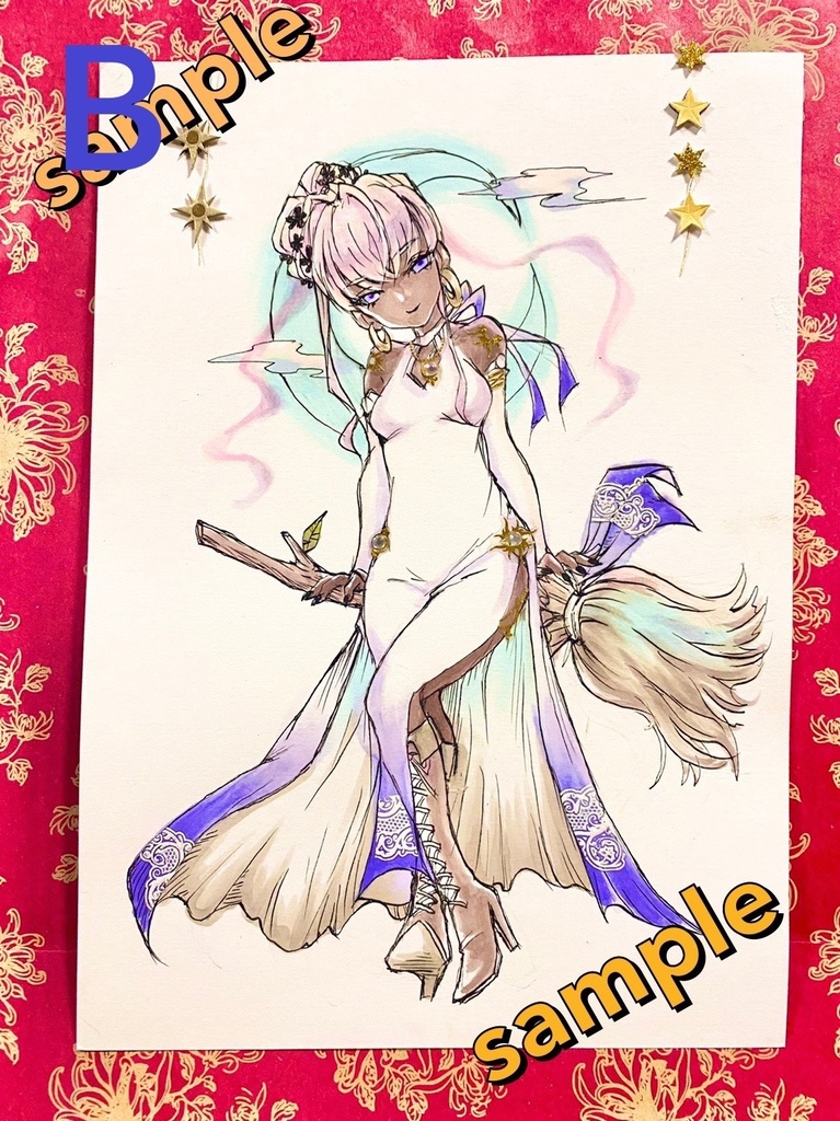 【原画】魔女🧙♀️10月ドローイング