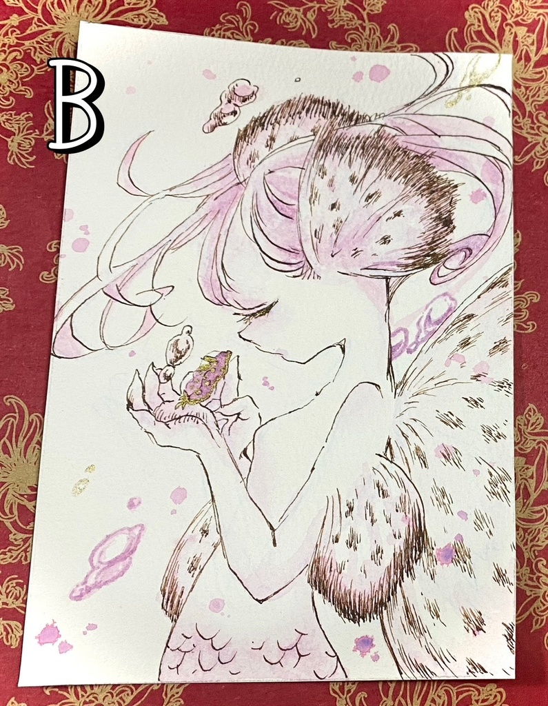 【原画】人魚ドローイング10種