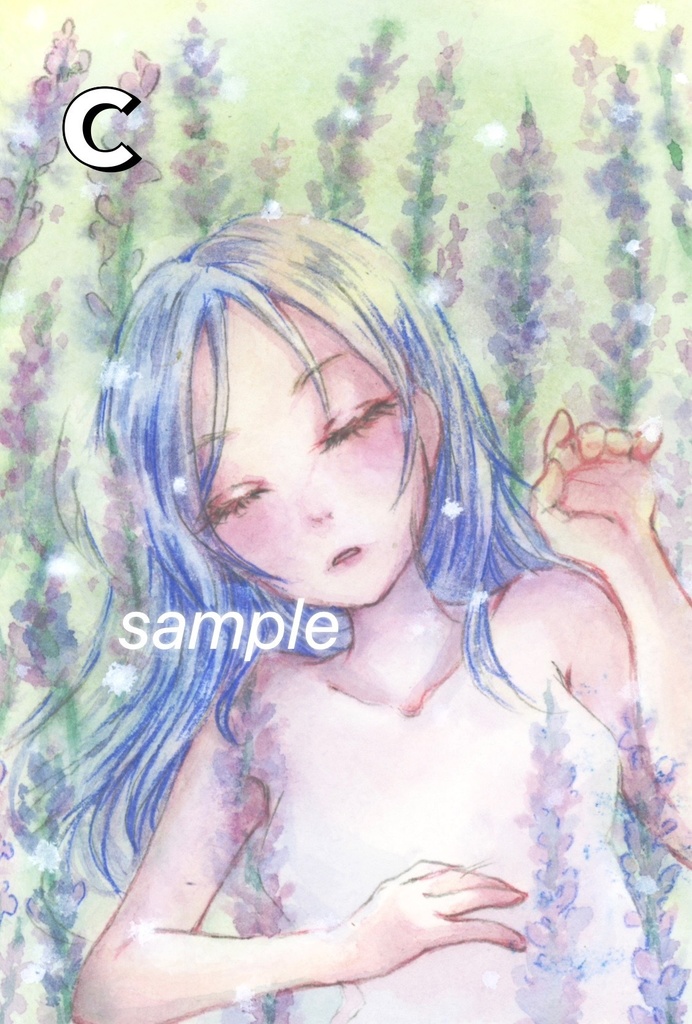 【原画】季節の花シリーズ