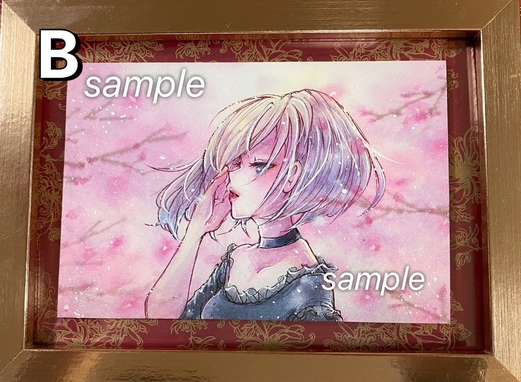 【原画】季節の花シリーズ