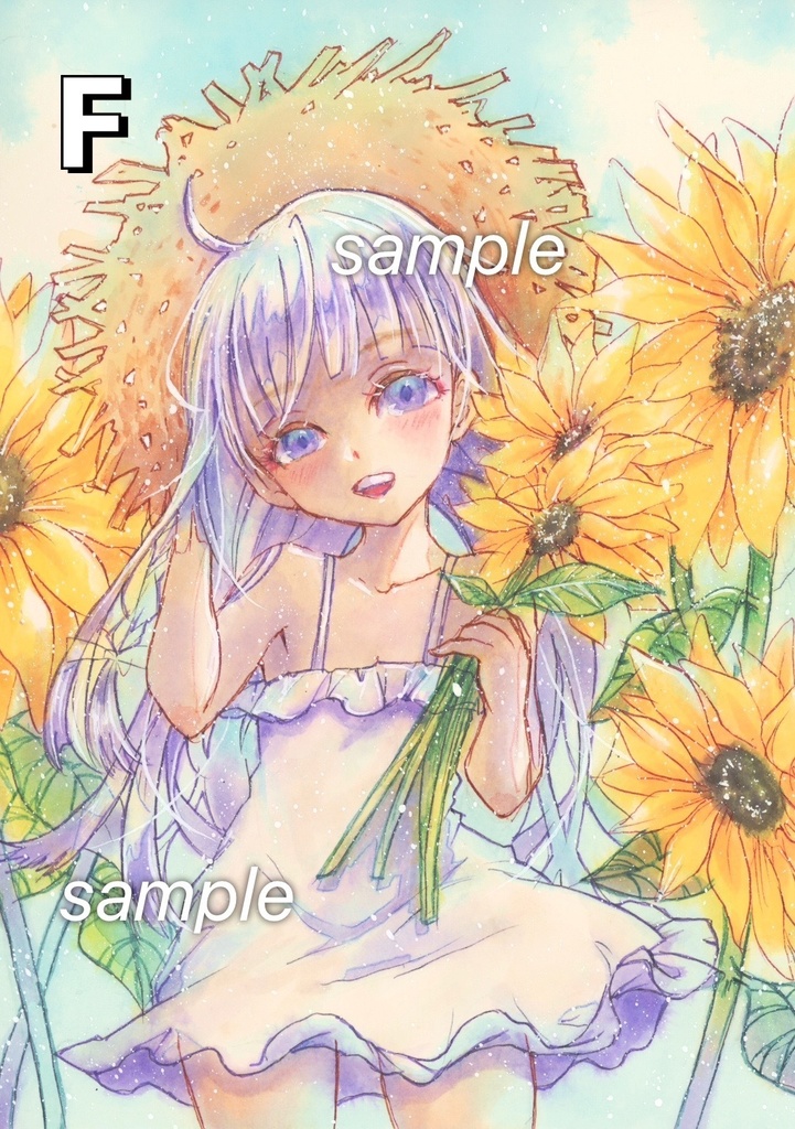 【原画】季節の花シリーズ