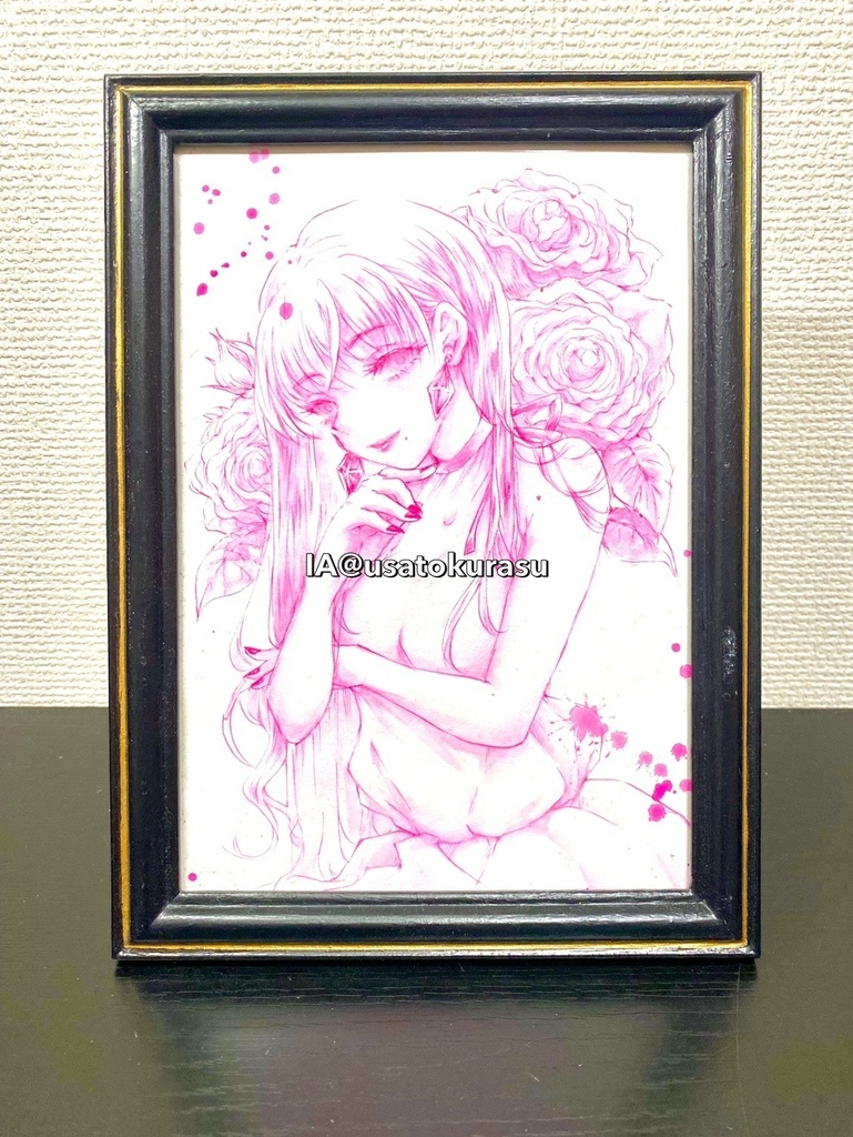 額装・マット装原画