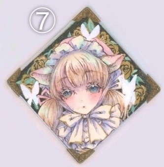 【豆色紙】7種 7.6×7.6㎝