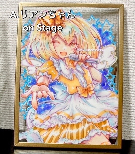 glad公式キャラ額装