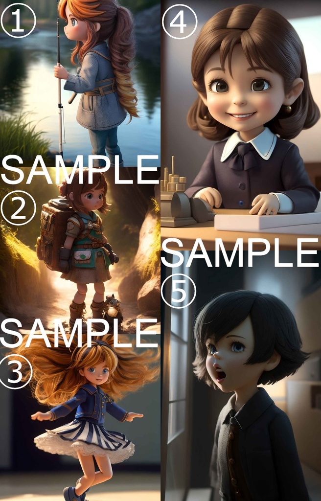 AI GIRLアート集パート1