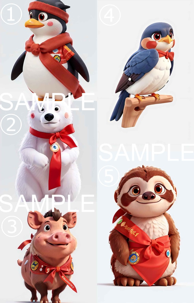AI ANIMALアート集パート6
