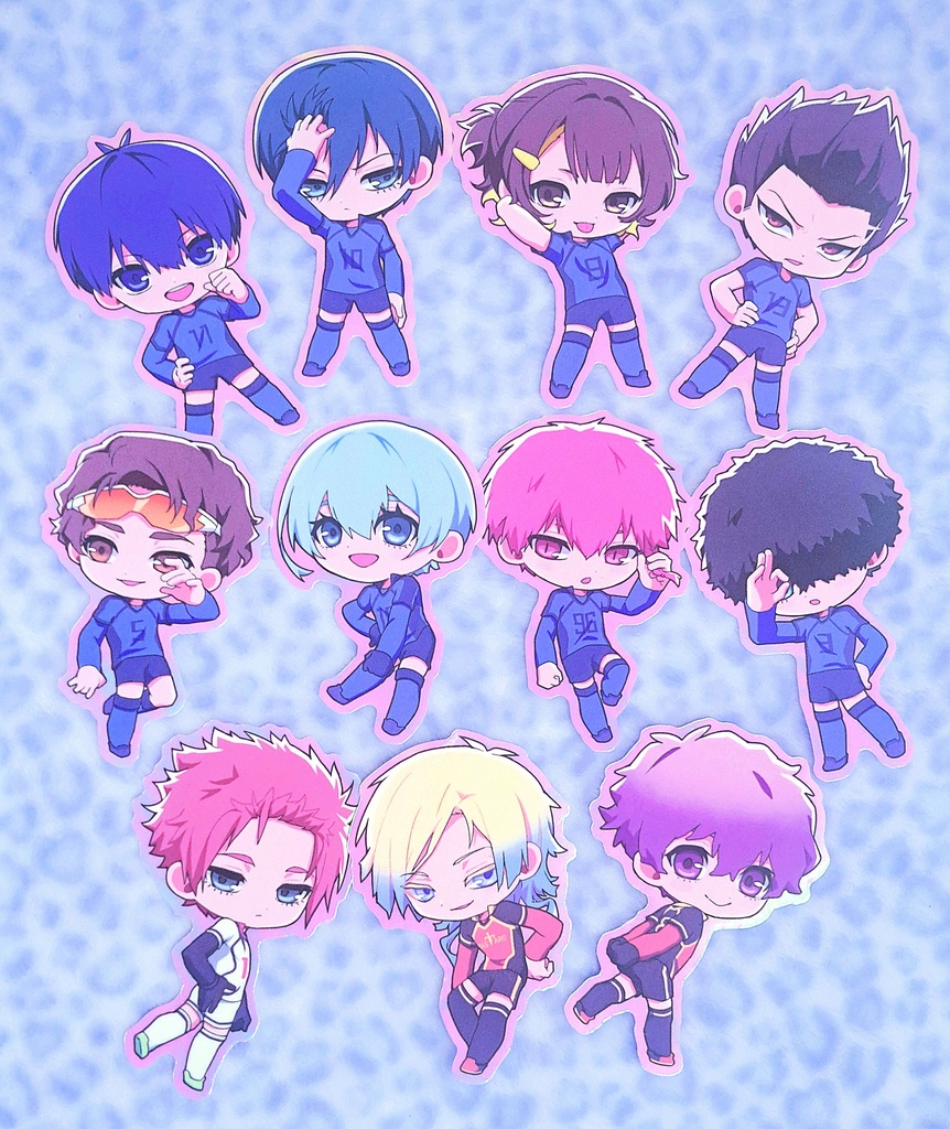 ダイカットオーロラステッカー