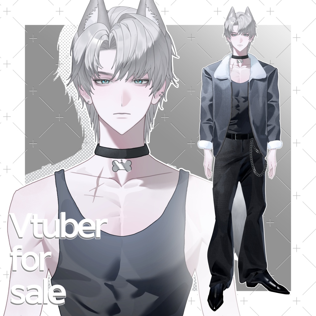 [Live2d Model] wolf guy
