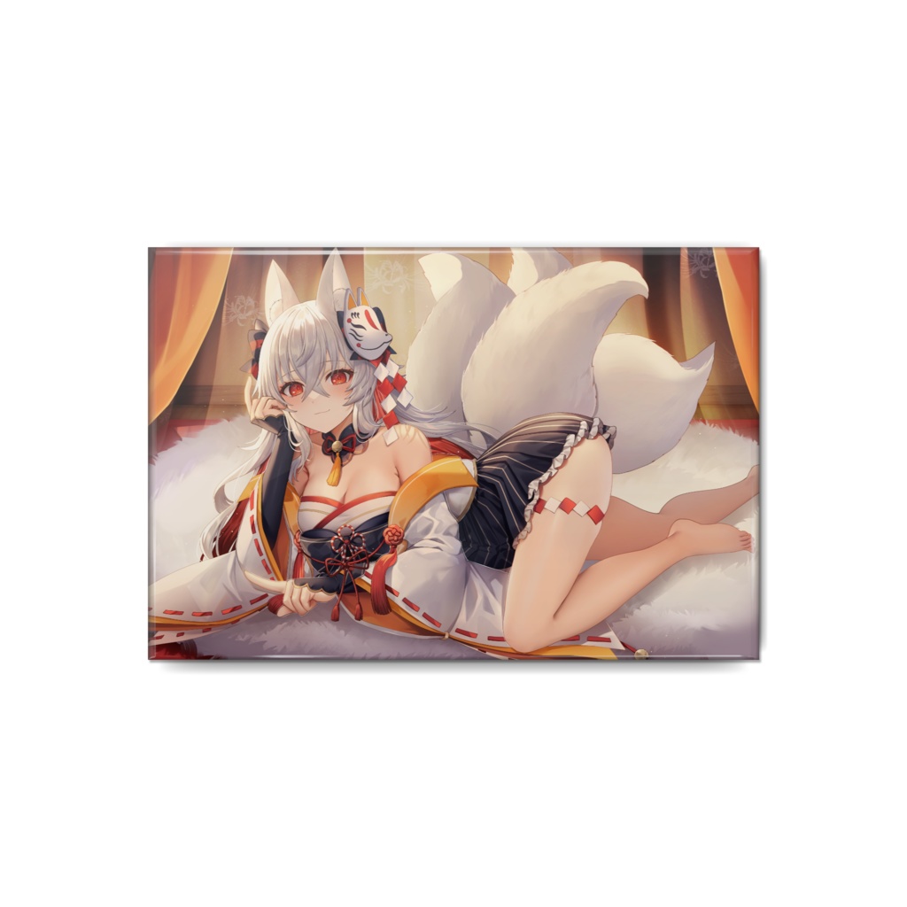 天満ニア1000日記念グッズ「缶バッジ」横・角丸