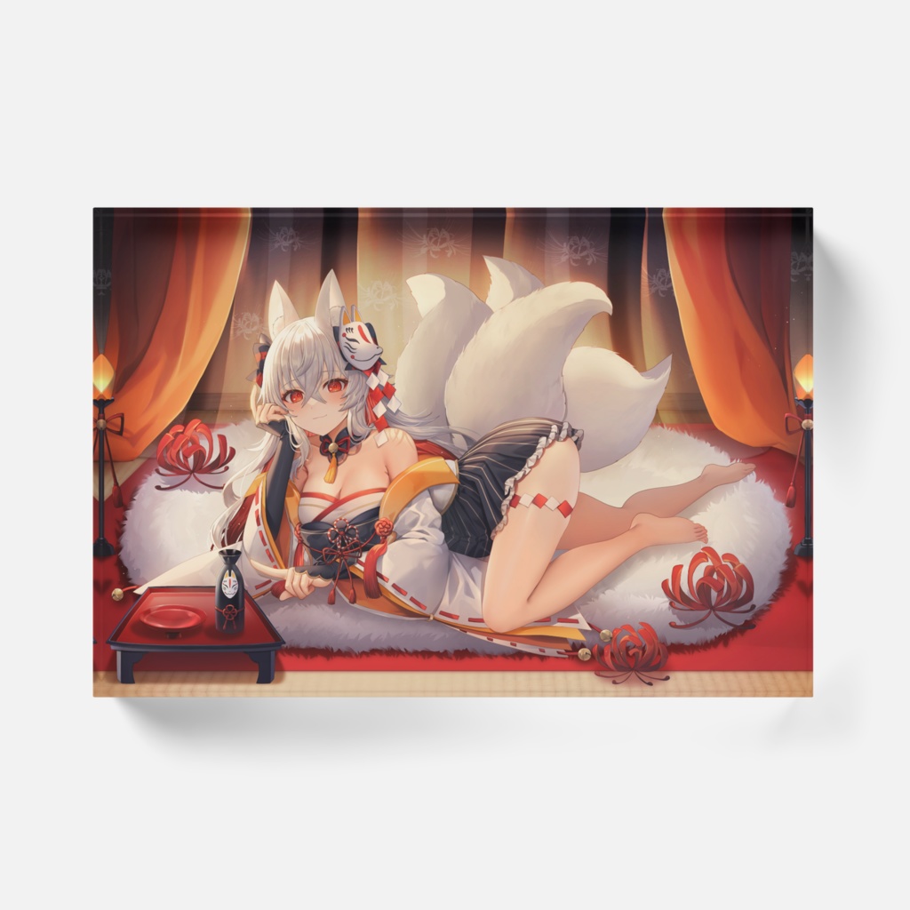 天満ニア1000日記念グッズ「アクリルブロック」