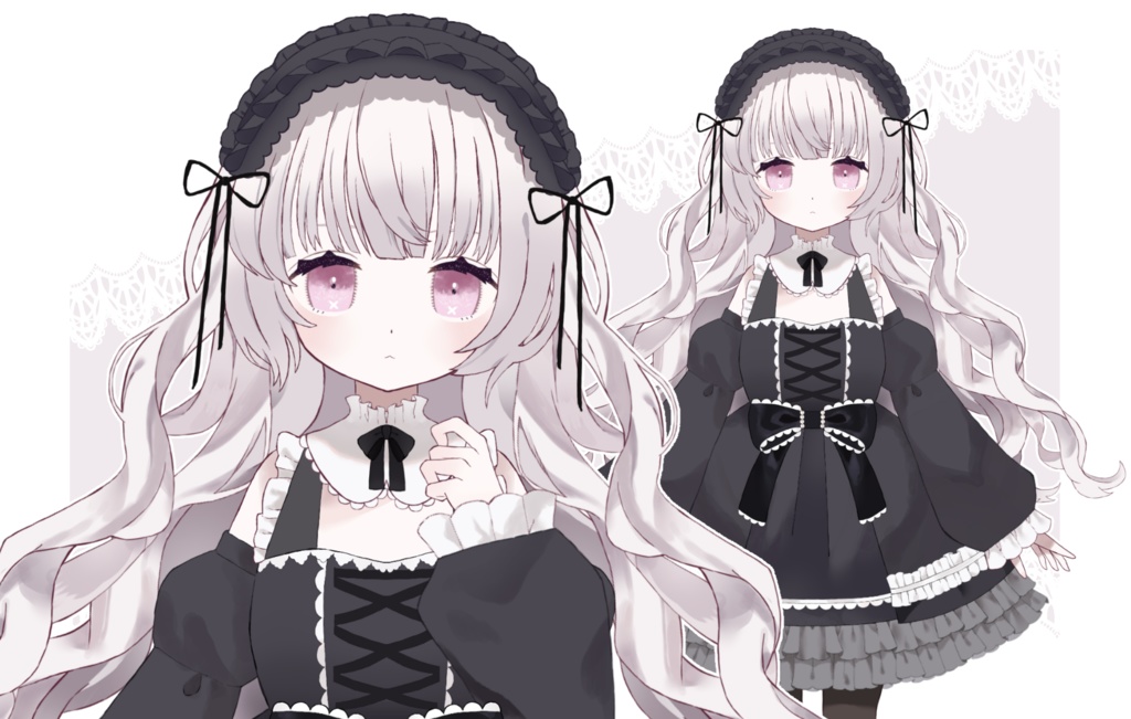 【Live2D model】ゴシックドール【VTS】
