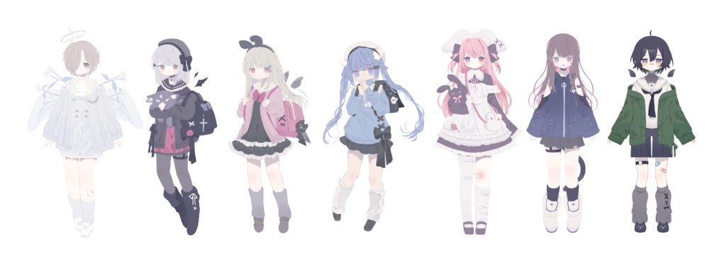 Custom-made Live2D models