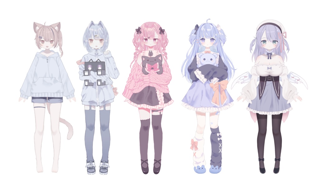 Custom-made Live2D models