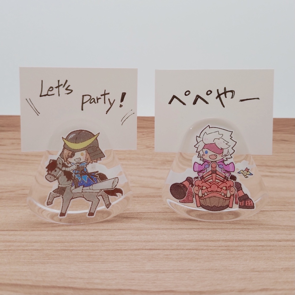 東西兄貴“ゆらゆら”アクリルメモスタンド