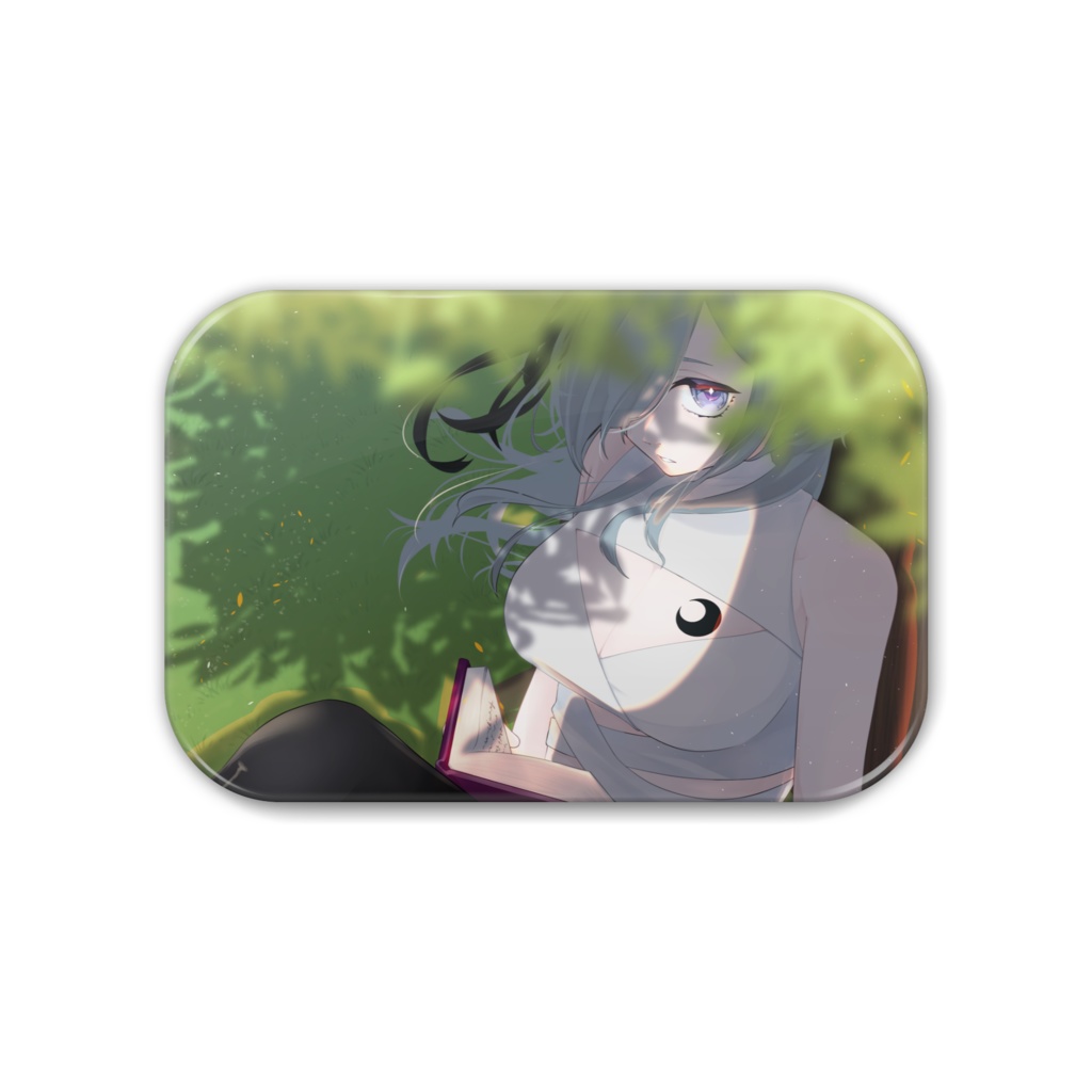 2025/11 木漏れ日ある日常　缶バッジ