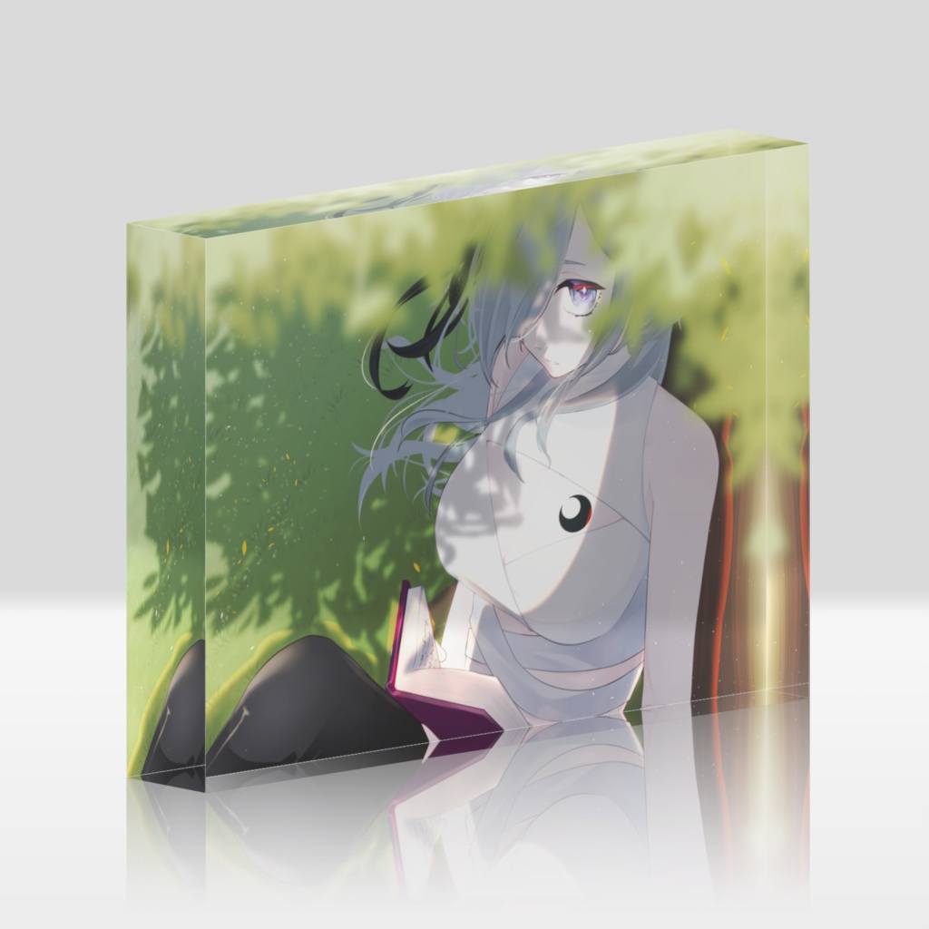 2025/11 木漏れ日ある日常　アクリルブロック