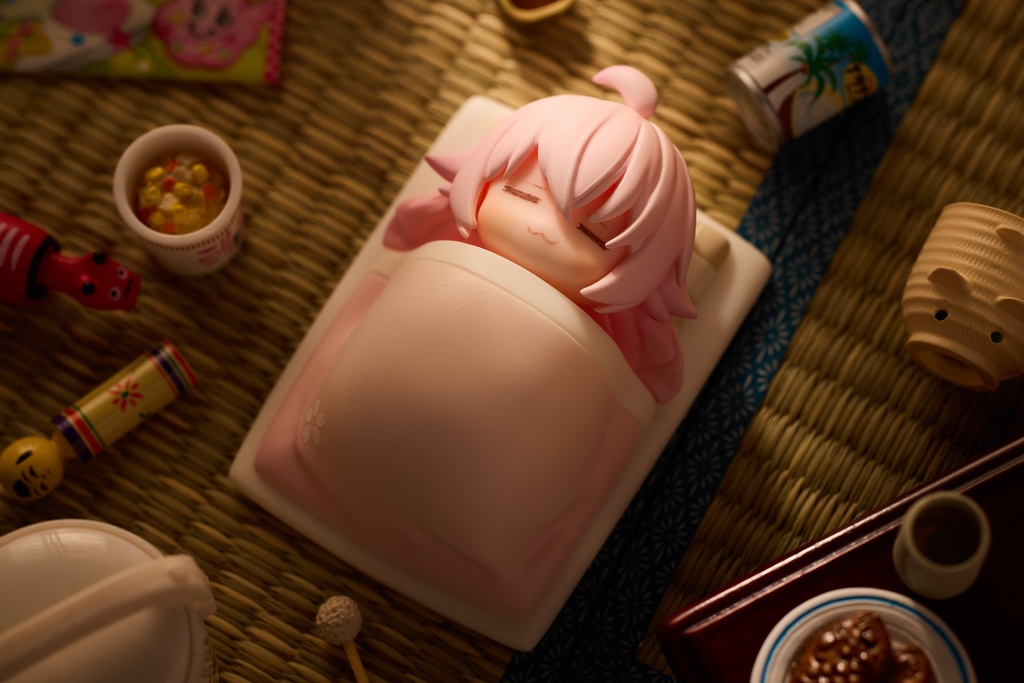『ごろごろおじさん』「ピンク」完成品