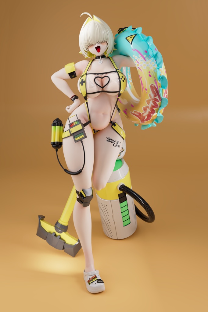 【受注生産】『NIKKE エレグ：ブーム・アンド・ショック（Elegg）』 ガレージキット