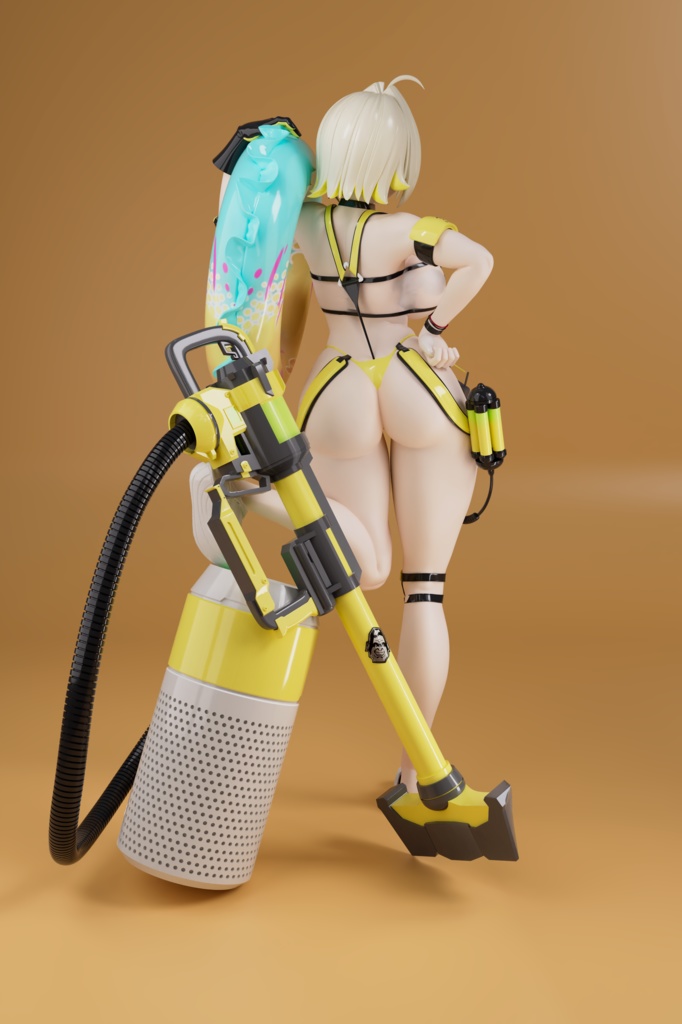 【受注生産】『NIKKE エレグ:ブーム・アンド・ショック(Elegg)』 ガレージキット