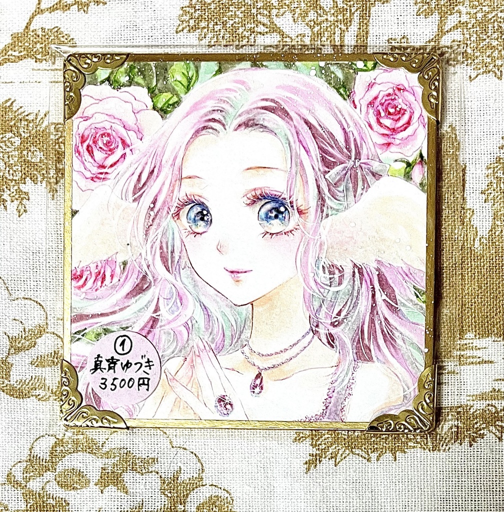 フレームレス【桃薔薇】