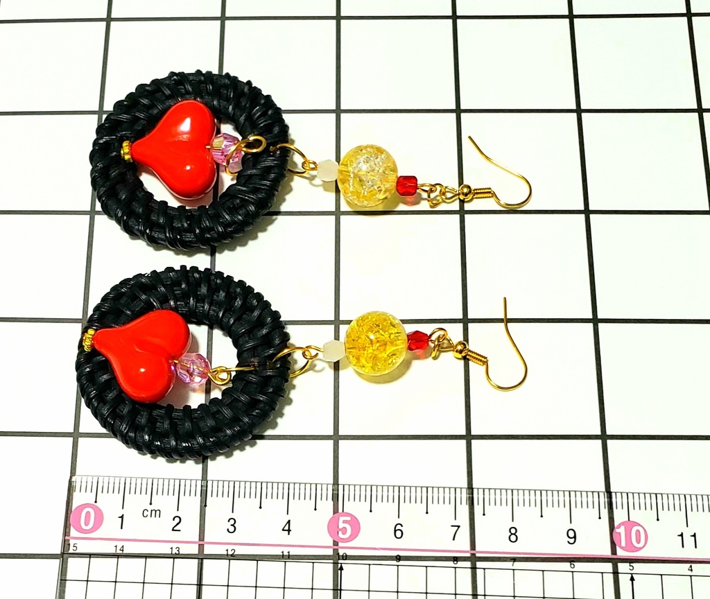 【OP】コラソンイメージピアス【イヤリング交換可】※訳あり特別価格