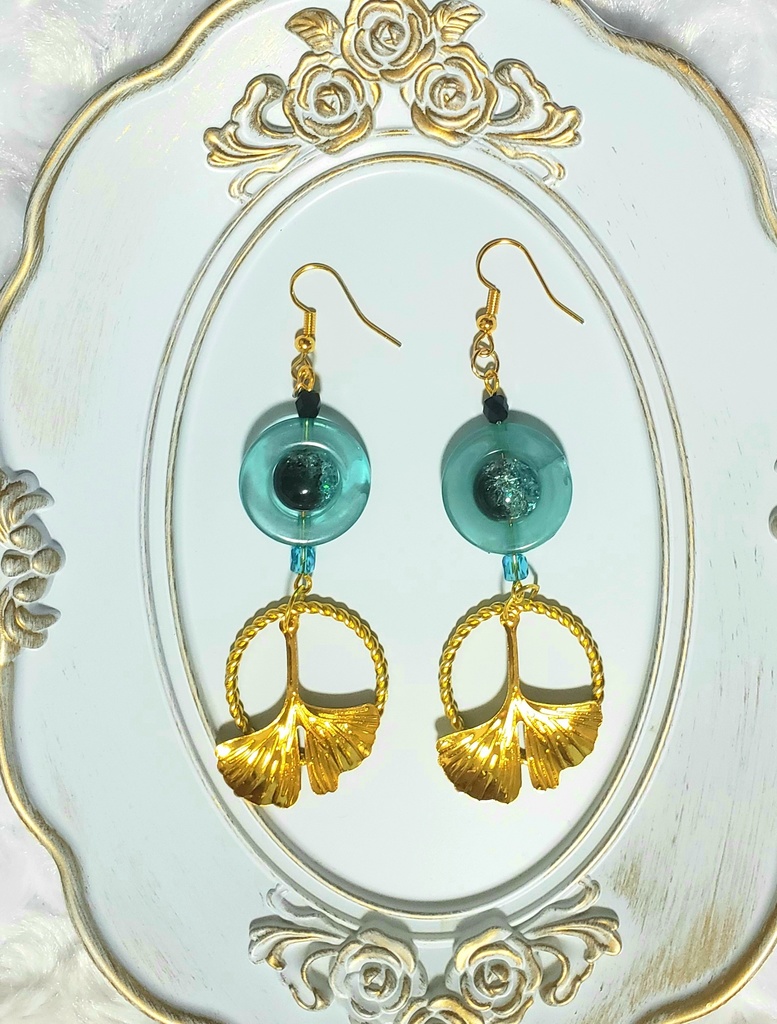 【kmt】時透無一郎イメージピアス【イヤリング交換可】