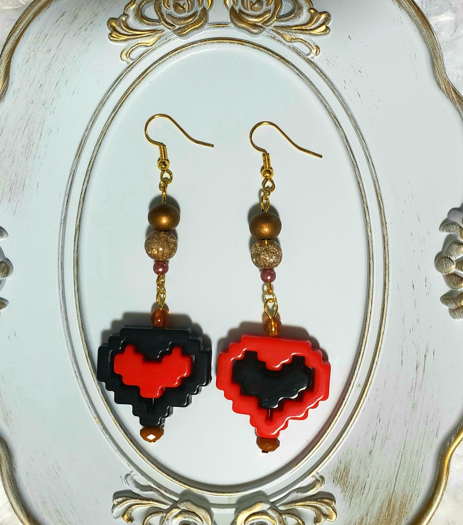 【吸死】ナギリイメージピアス【イヤリング交換可】