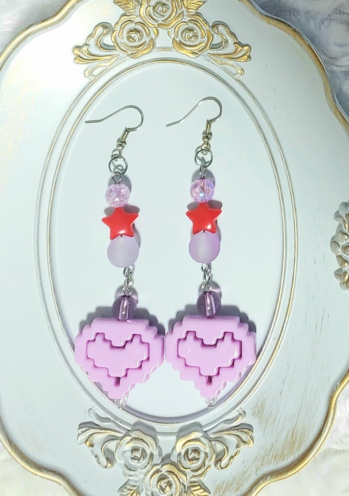 【H×H】シュートイメージピアス【イヤリング交換可】