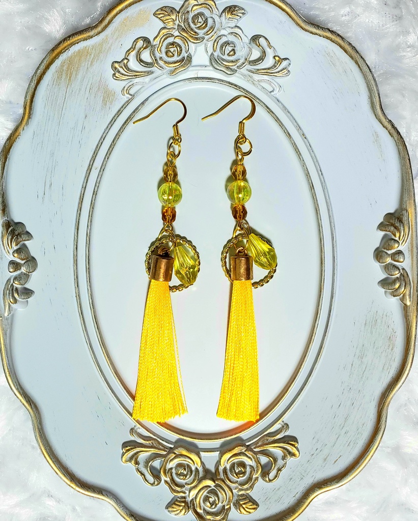 【鬼滅】善逸イメージピアス【イヤリング交換可】