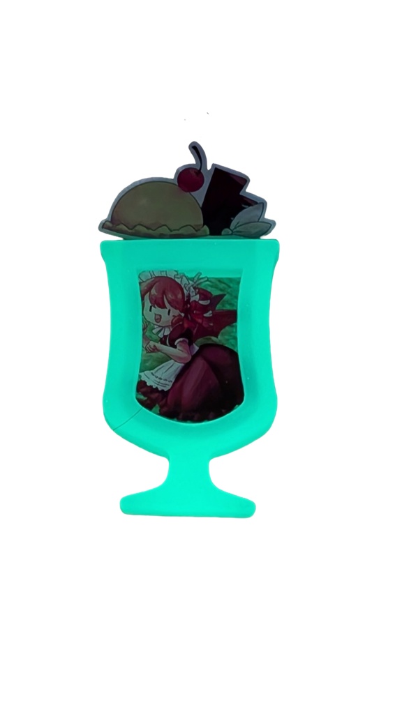 うちの子蓄光キーホルダー