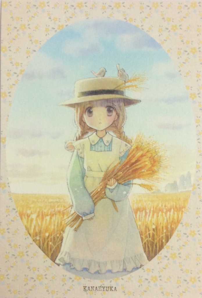 ポストカード麦畑