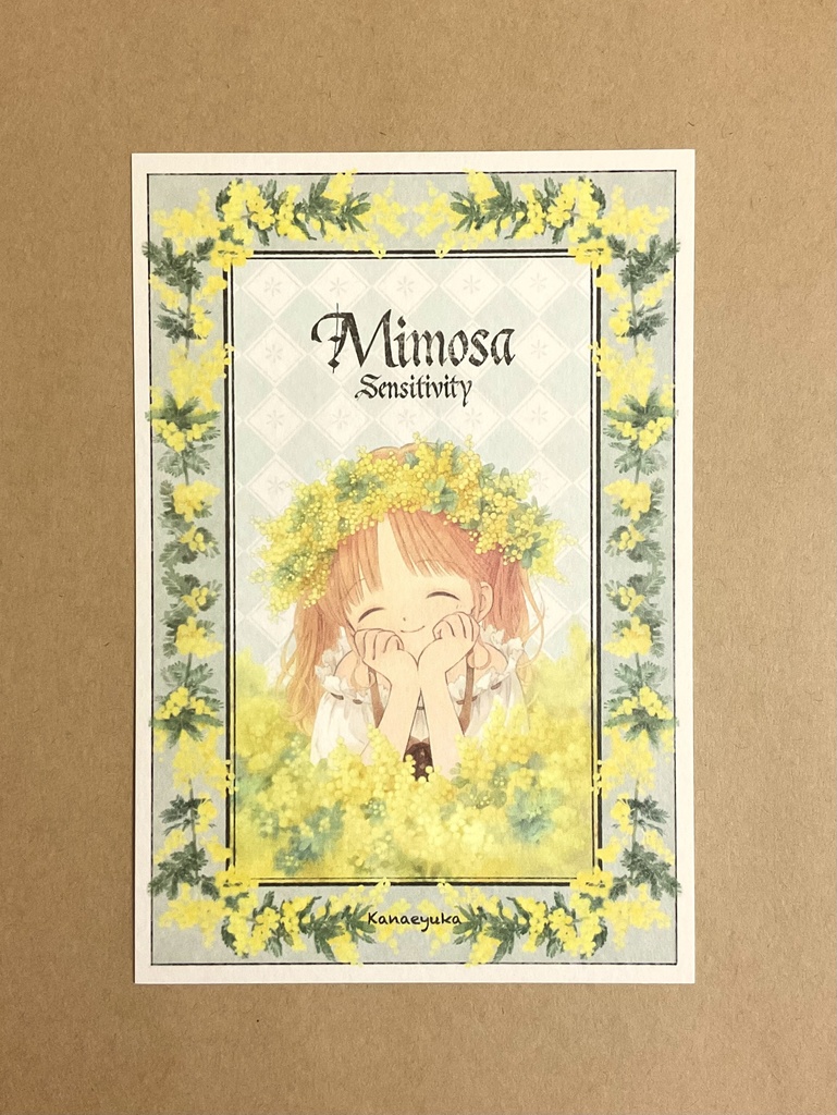 ポストカードミモザプロバンス