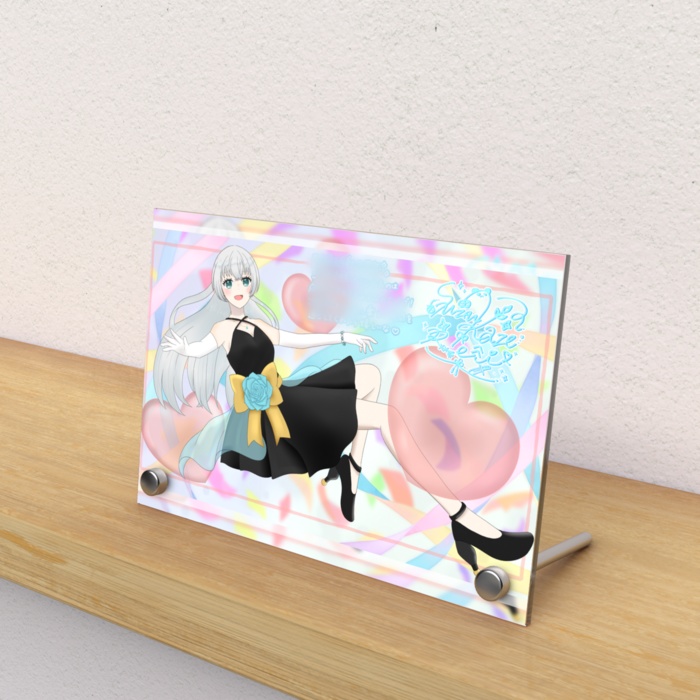 3周年記念アクリルフォトパネル