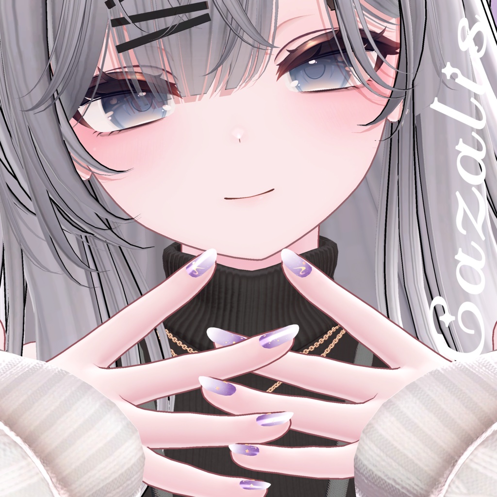 星屑ネイル✩.*˚ 【5アバター対応】