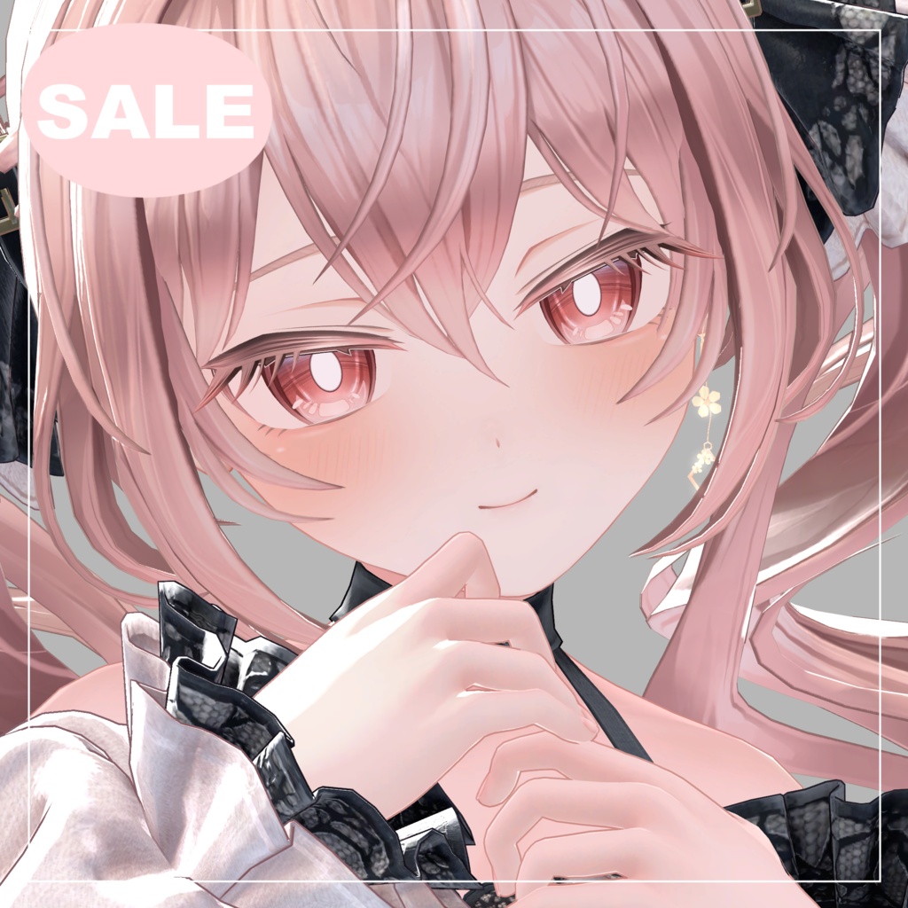 【エルエル対応記念SALE中✨】Flowerearrings.•ᴗ•✿『7アバター対応』