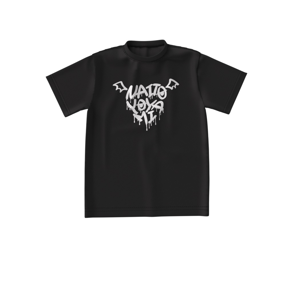 【リクエスト】4周年記念！夜闇ないととお揃いT✨黒色Ver.