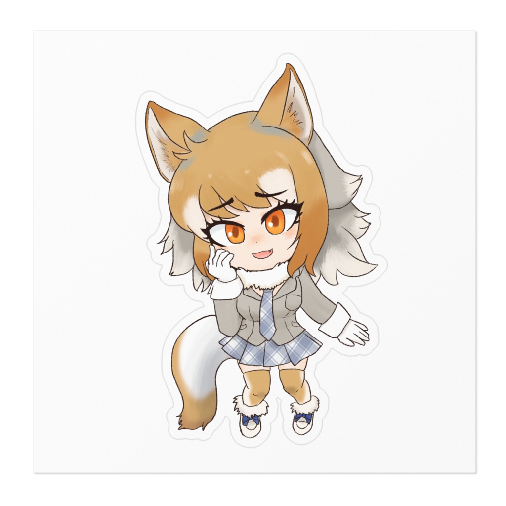 イタリアオオカミ ステッカー