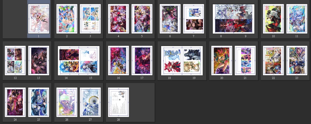 イラスト本 OCG Palette