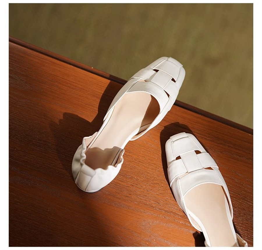 レディースシューズ ローヒールパンプス ミュールサンダル スリッポン フラットシューズ ウェッジソール バレエシューズ