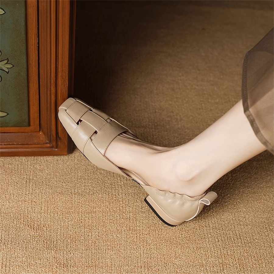 レディースシューズ ローヒールパンプス ミュールサンダル スリッポン フラットシューズ ウェッジソール バレエシューズ