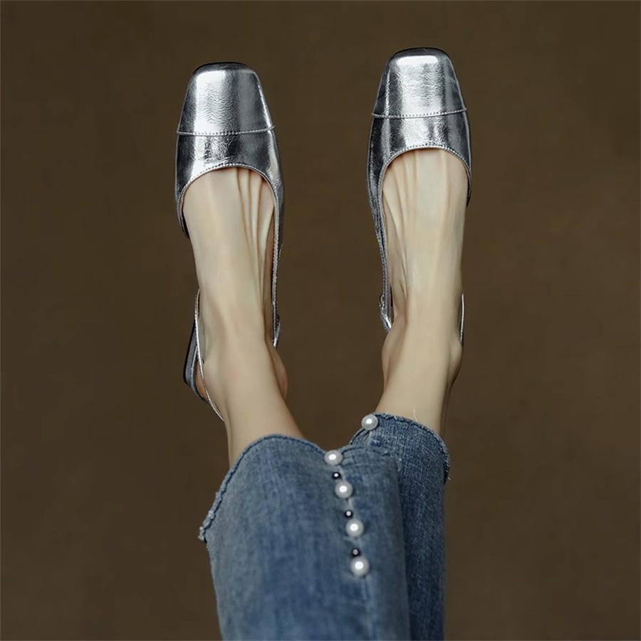 レディースシューズ ローヒールパンプス ミュールサンダル スリッポン フラットシューズ ウェッジソール バレエシューズ